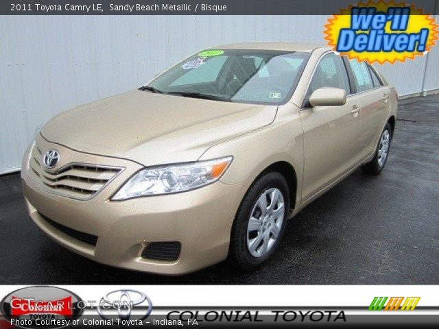 2011 Toyota Camry LE in Sandy Beach Metallic