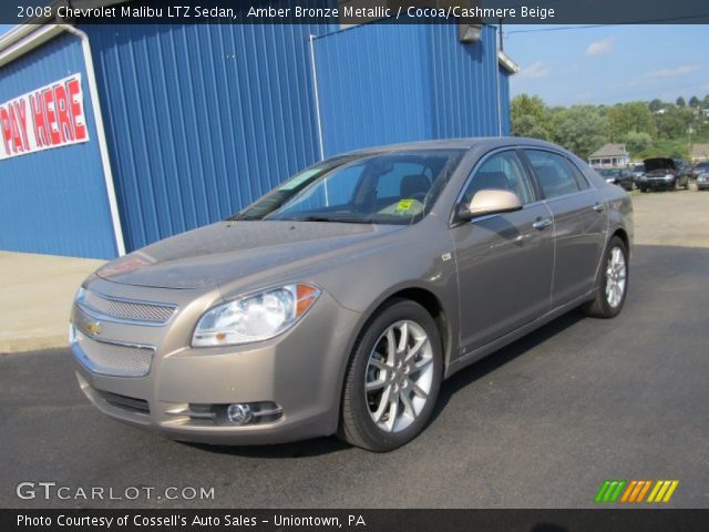 2008 Chevrolet Malibu LTZ Sedan in Amber Bronze Metallic