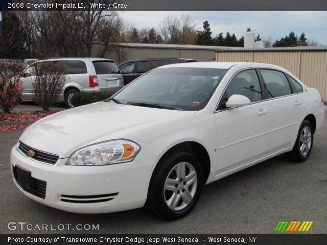 2008 Chevrolet Impala LS in White