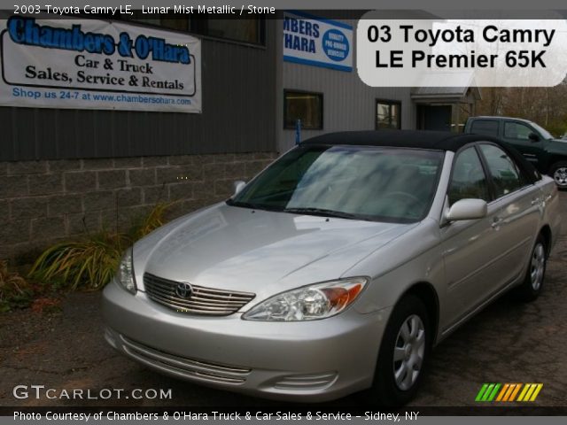 2003 Toyota Camry LE in Lunar Mist Metallic
