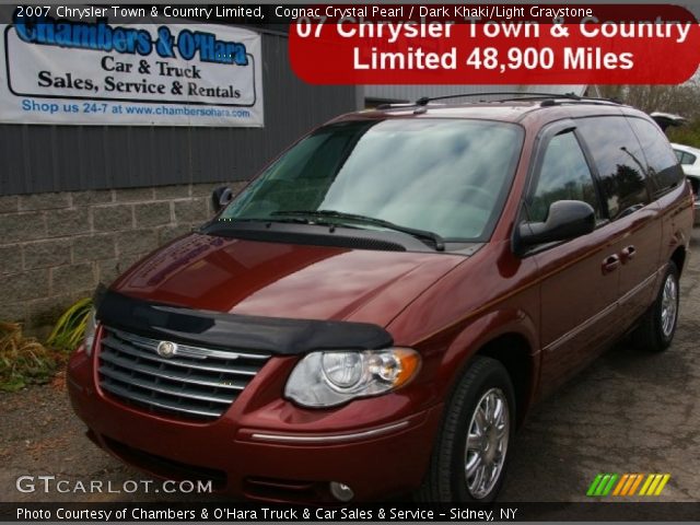 2007 Chrysler Town & Country Limited in Cognac Crystal Pearl