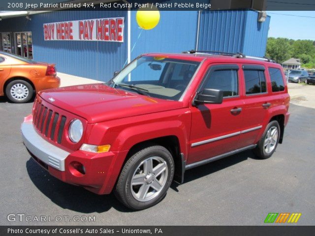 2008 Jeep Patriot Limited 4x4 in Red Crystal Pearl