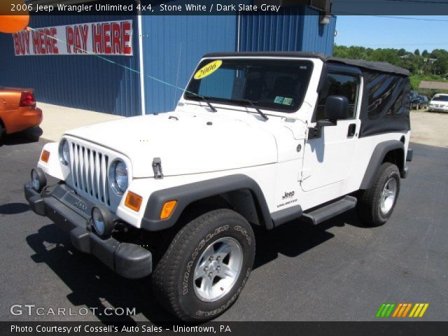 2006 Jeep Wrangler Unlimited 4x4 in Stone White