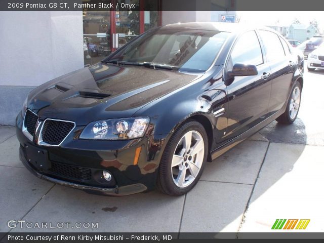 2009 Pontiac G8 GT in Panther Black