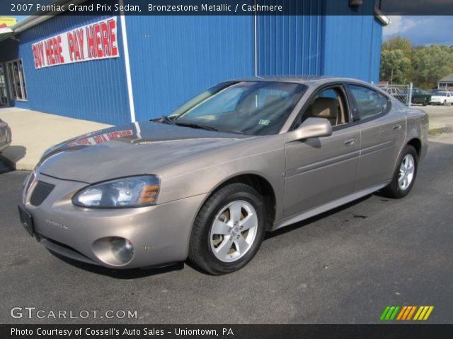 2007 Pontiac Grand Prix Sedan in Bronzestone Metallic