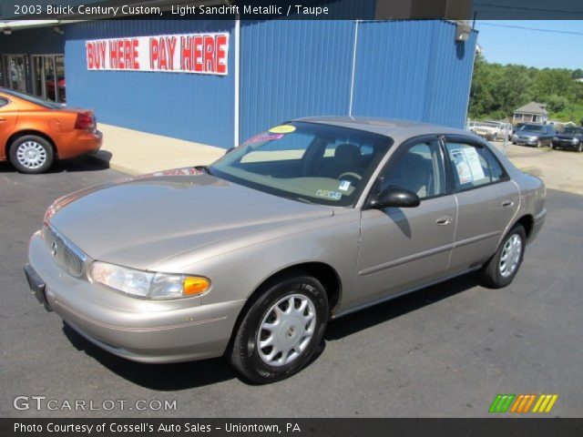 2003 Buick Century Custom in Light Sandrift Metallic