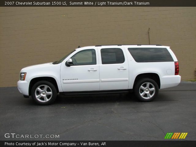 2007 Chevrolet Suburban 1500 LS in Summit White