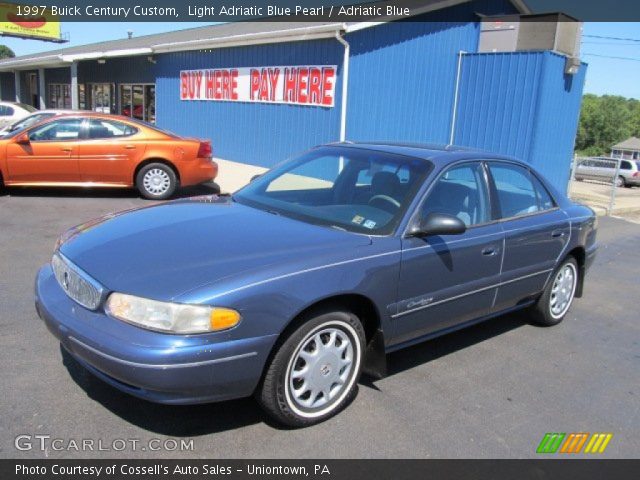 1997 Buick Century Custom in Light Adriatic Blue Pearl