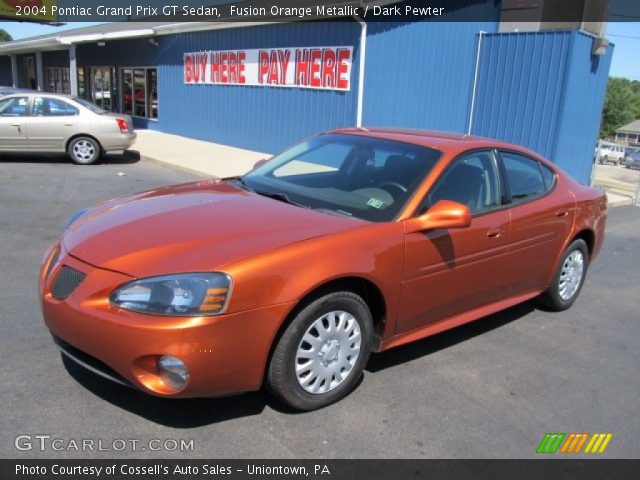 2004 Pontiac Grand Prix GT Sedan in Fusion Orange Metallic