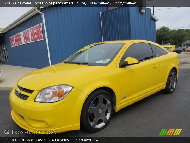 2006 Chevrolet Cobalt SS Supercharged Coupe in Rally Yellow