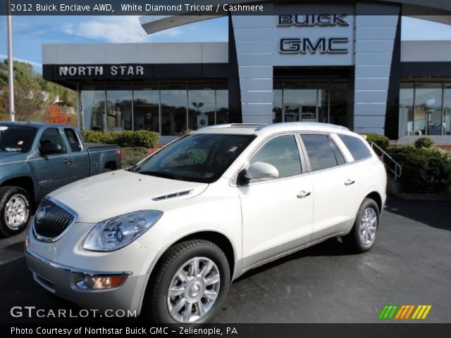 2012 Buick Enclave AWD in White Diamond Tricoat
