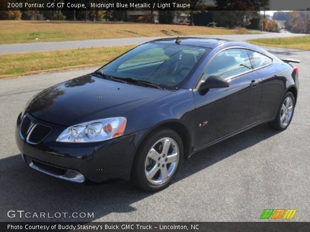 2008 Pontiac G6 GT Coupe in Midnight Blue Metallic