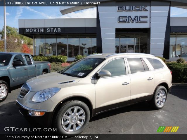 2012 Buick Enclave AWD in Gold Mist Metallic