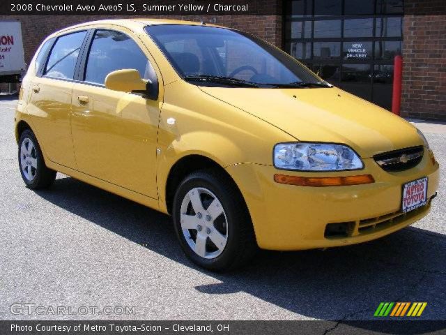 2008 Chevrolet Aveo Aveo5 LS in Summer Yellow