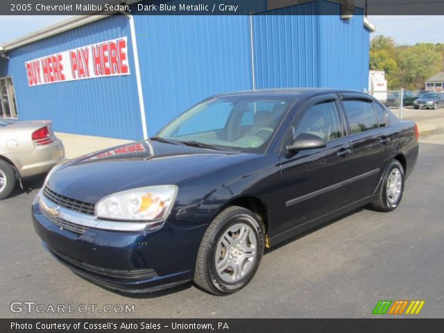 2005 Chevrolet Malibu Sedan in Dark Blue Metallic