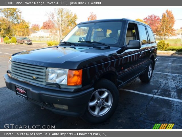 2000 Land Rover Range Rover 4.0 SE in Java Black
