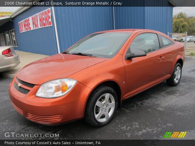 2006 Chevrolet Cobalt LS Coupe in Sunburst Orange Metallic