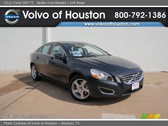 2012 Volvo S60 T5 in Saville Grey Metallic