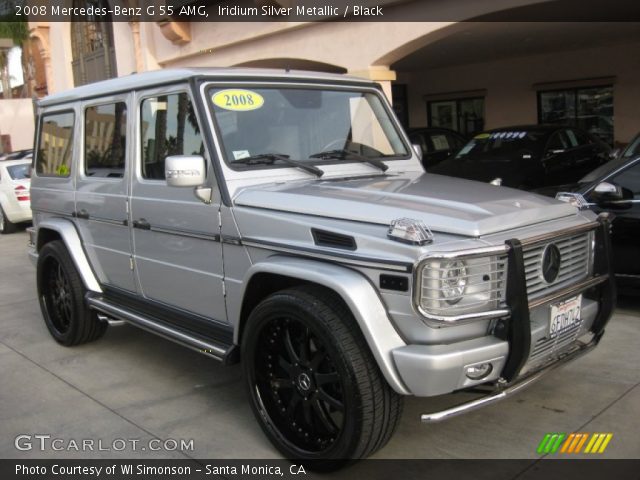 2008 Mercedes-Benz G 55 AMG in Iridium Silver Metallic