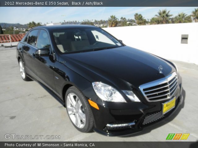 2012 Mercedes-Benz E 350 Sedan in Black