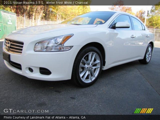 2011 Nissan Maxima 3.5 S in Winter Frost White