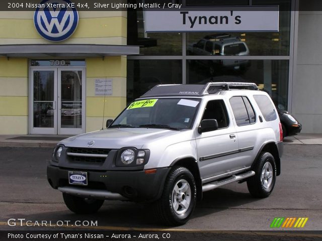 2004 Nissan Xterra XE 4x4 in Silver Lightning Metallic