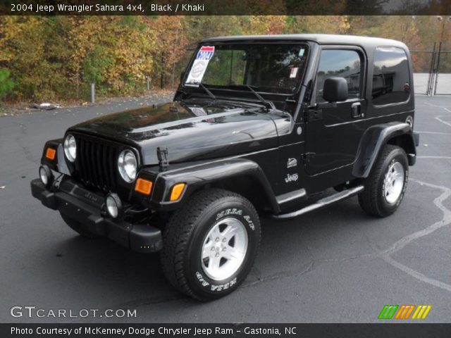 2004 Jeep Wrangler Sahara 4x4 in Black