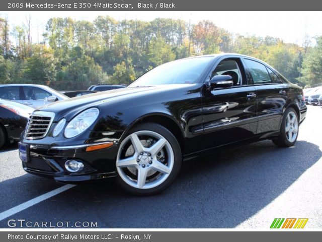 2009 Mercedes-Benz E 350 4Matic Sedan in Black