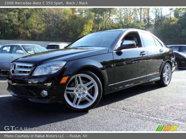 2008 Mercedes-Benz C 350 Sport in Black