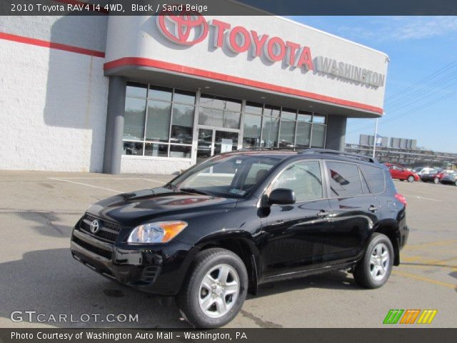 2010 Toyota RAV4 I4 4WD in Black