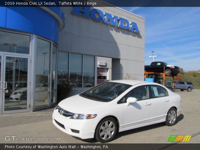 2009 Honda Civic LX Sedan in Taffeta White