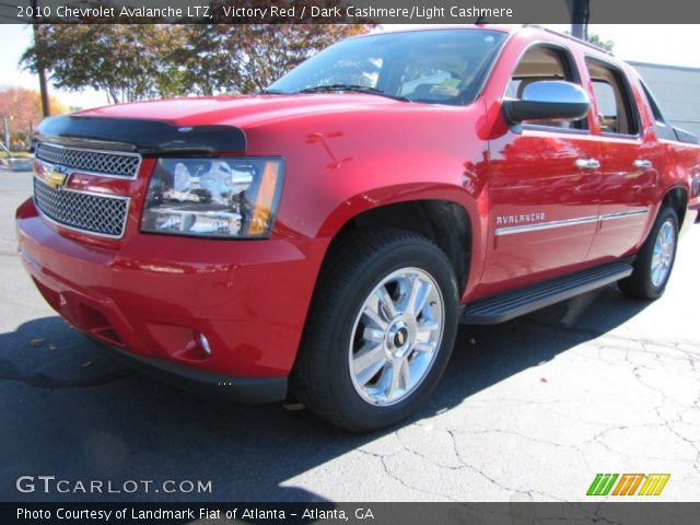 2010 Chevrolet Avalanche LTZ in Victory Red