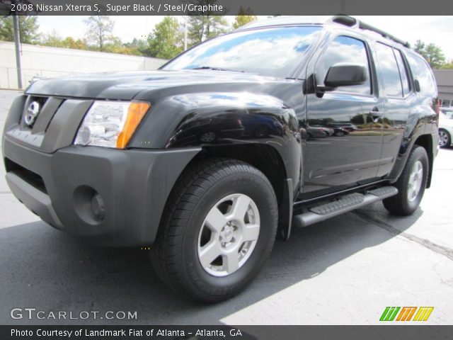 2008 Nissan Xterra S in Super Black