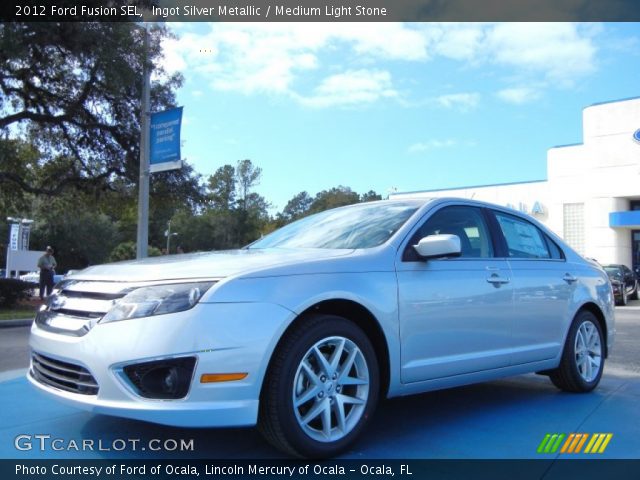 2012 Ford Fusion SEL in Ingot Silver Metallic