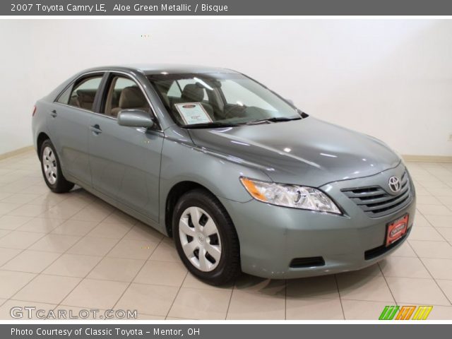 2007 Toyota Camry LE in Aloe Green Metallic