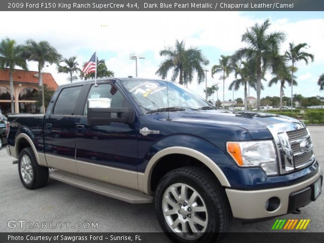 2009 Ford F150 King Ranch SuperCrew 4x4 in Dark Blue Pearl Metallic