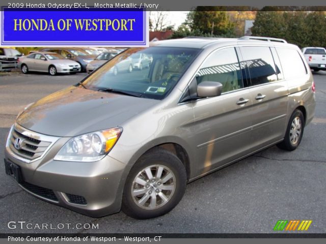 2009 Honda Odyssey EX-L in Mocha Metallic