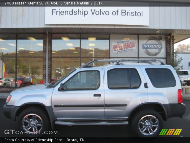 2000 Nissan Xterra SE V6 4x4 in Silver Ice Metallic