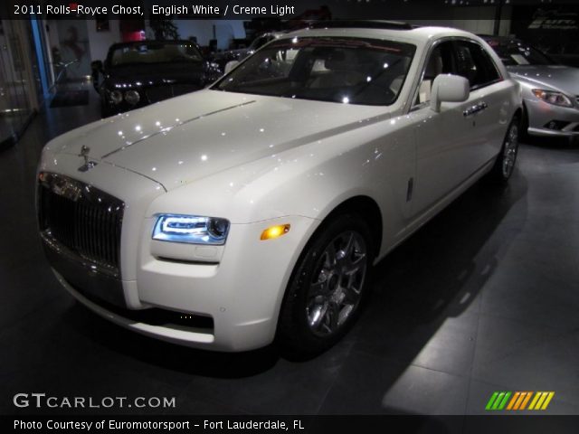 2011 Rolls-Royce Ghost  in English White