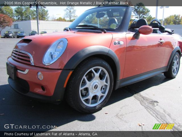 2006 Mini Cooper S Convertible in Hot Orange Metallic