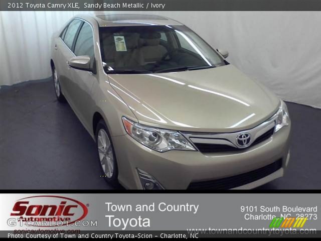 2012 Toyota Camry XLE in Sandy Beach Metallic