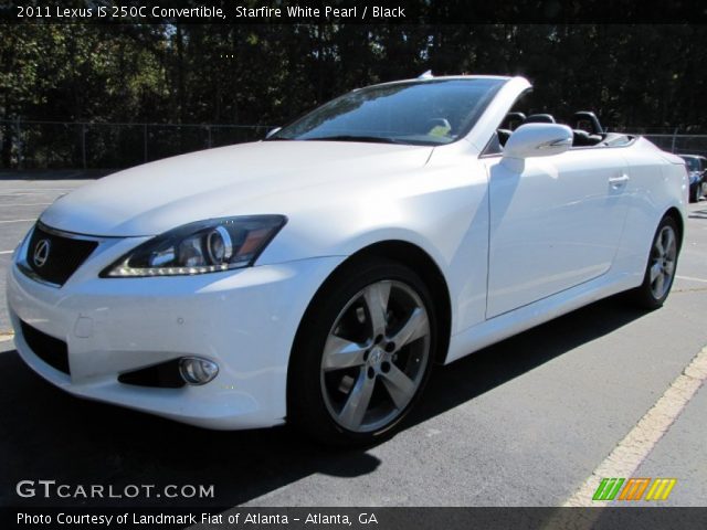 2011 Lexus IS 250C Convertible in Starfire White Pearl