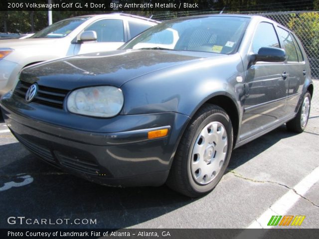 2006 Volkswagen Golf GL 4 Door in Blue Anthracite Metallic