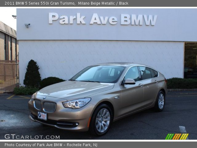 2011 BMW 5 Series 550i Gran Turismo in Milano Beige Metallic