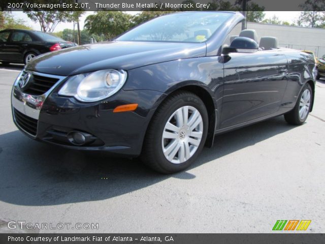2007 Volkswagen Eos 2.0T in Thunder Blue Metallic