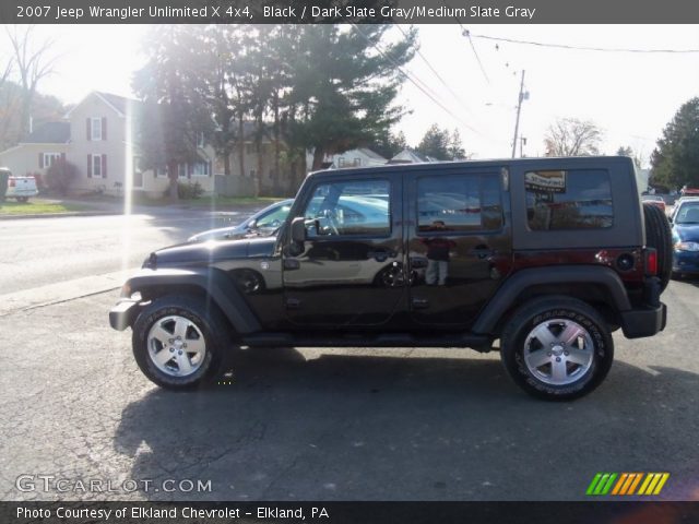 2007 Jeep Wrangler Unlimited X 4x4 in Black