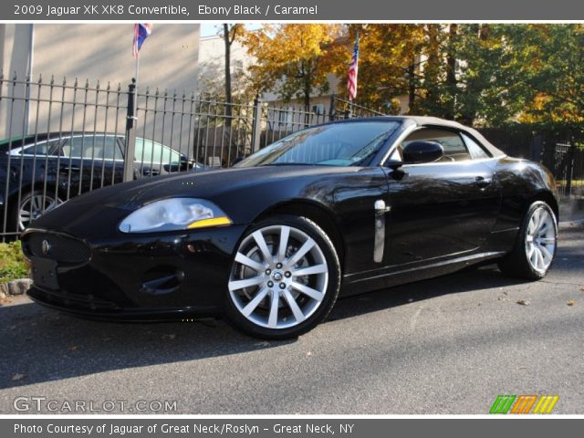 2009 Jaguar XK XK8 Convertible in Ebony Black