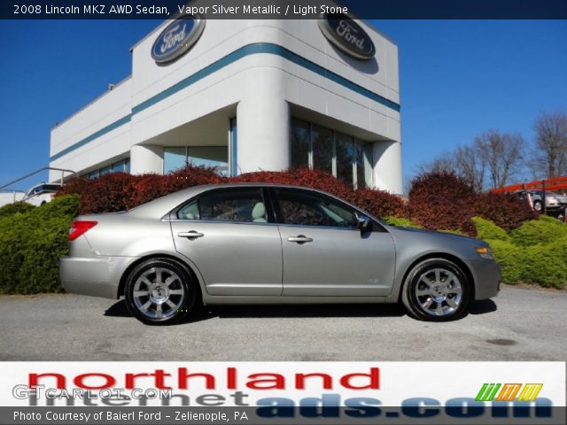 2008 Lincoln MKZ AWD Sedan in Vapor Silver Metallic