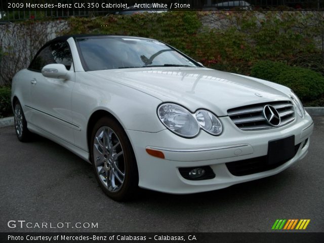 2009 Mercedes-Benz CLK 350 Cabriolet in Arctic White