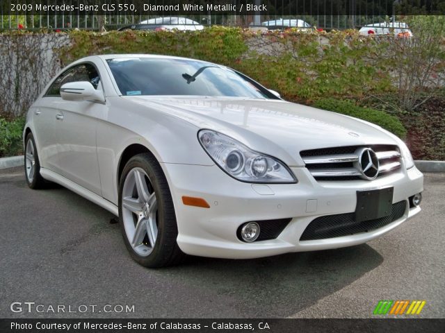 2009 Mercedes-Benz CLS 550 in Diamond White Metallic